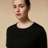 Vetements Marina Rinaldi | Pull En Pure Laine Noir