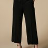 Vetements Marina Rinaldi | Pantalon Droit En Triacetate Noir