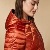 Vetements Marina Rinaldi | Gilet Matelasse Deperlant Rouiller