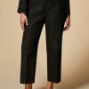 Vetements Marina Rinaldi | Pantalon Jacquard Noir