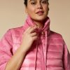 Vetements Marina Rinaldi | Gilet Matelasse Deperlant Rose