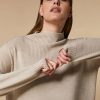 Vetements Marina Rinaldi | Pull En Laine Melangee Colonial