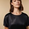 Vetements Marina Rinaldi | Tee-Shirt En Jersey Noir