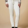 Vetements Marina Rinaldi | Legging En Jersey Blanc