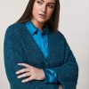 Vetements Marina Rinaldi | Cardigan Boucle Huile