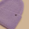 Accessoires Marina Rinaldi | Bonnet En Alpaga Melange Glycine