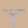 Accessoires Marina Rinaldi | Ceinture Strass Blanc