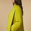 Vetements Marina Rinaldi | Manteau En Alpaga Jaune