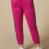 Vetements Marina Rinaldi | Pantalon En Jersey Scuba Fuchsia