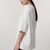 Vetements Marina Rinaldi | T-Shirt En Jersey De Viscose Blanc