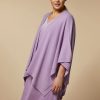 Accessoires Marina Rinaldi | Cape En Laine Lilas