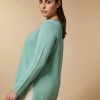 Vetements Marina Rinaldi | Pull En Laine Vert