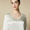 Vetements Marina Rinaldi | Tunique En Jersey De Viscose Blanc