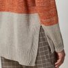 Vetements Marina Rinaldi | Pull En Laine Et Viscose Orange