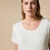 Vetements Marina Rinaldi | Tee-Shirt En Jersey Blanc