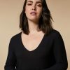 Vetements Marina Rinaldi | Pull En Viscose Outremer