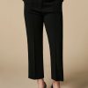 Vetements Marina Rinaldi | Pantalon En Triacetate Noir