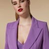 Vetements Marina Rinaldi | Veste Blazer En Triacetate Glycine