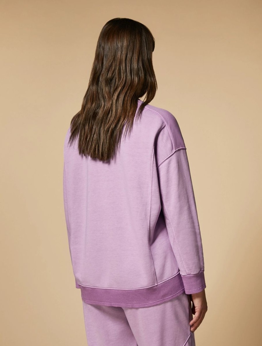 Vetements Marina Rinaldi | Sweat-Shirt En Jersey Glycine