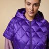 Vetements Marina Rinaldi | Gilet Matelasse Deperlant Violet