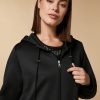 Vetements Marina Rinaldi | Veste En Jersey Scuba Noir