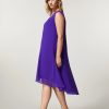 Vetements Marina Rinaldi | Robe Georgette Violet