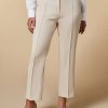 Vetements Marina Rinaldi | Pantalon En Triacetate Beige