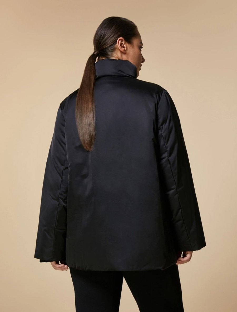 Vetements Marina Rinaldi | Doudoune Duchesse Deperlante Noir