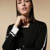 Vetements Marina Rinaldi | Cardigan Confortable En Viscose Noir