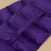 Accessoires Marina Rinaldi | Echarpe Matelassee En Tissu Irise Violet