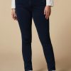 Vetements Marina Rinaldi | Jean En Denim Jersey Wonder Fit Bleu Nuit