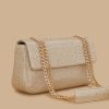 Accessoires Marina Rinaldi | Sac Etoile En Satin Et Strass Or