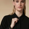 Vetements Marina Rinaldi | Tunique En Triacetate Noir